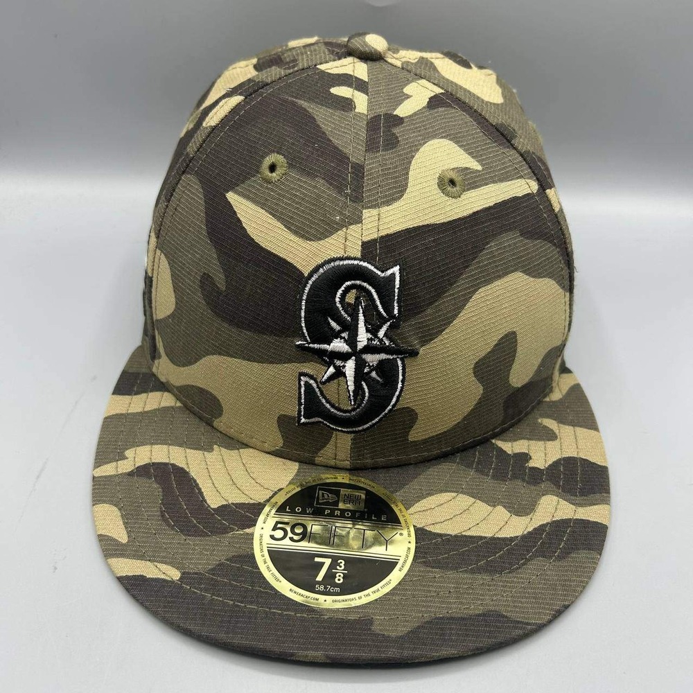 PRICE!! Chicago White Sox Hat Men 7 3/8 Camo 59Fifty New Era MLB Fitted Cap